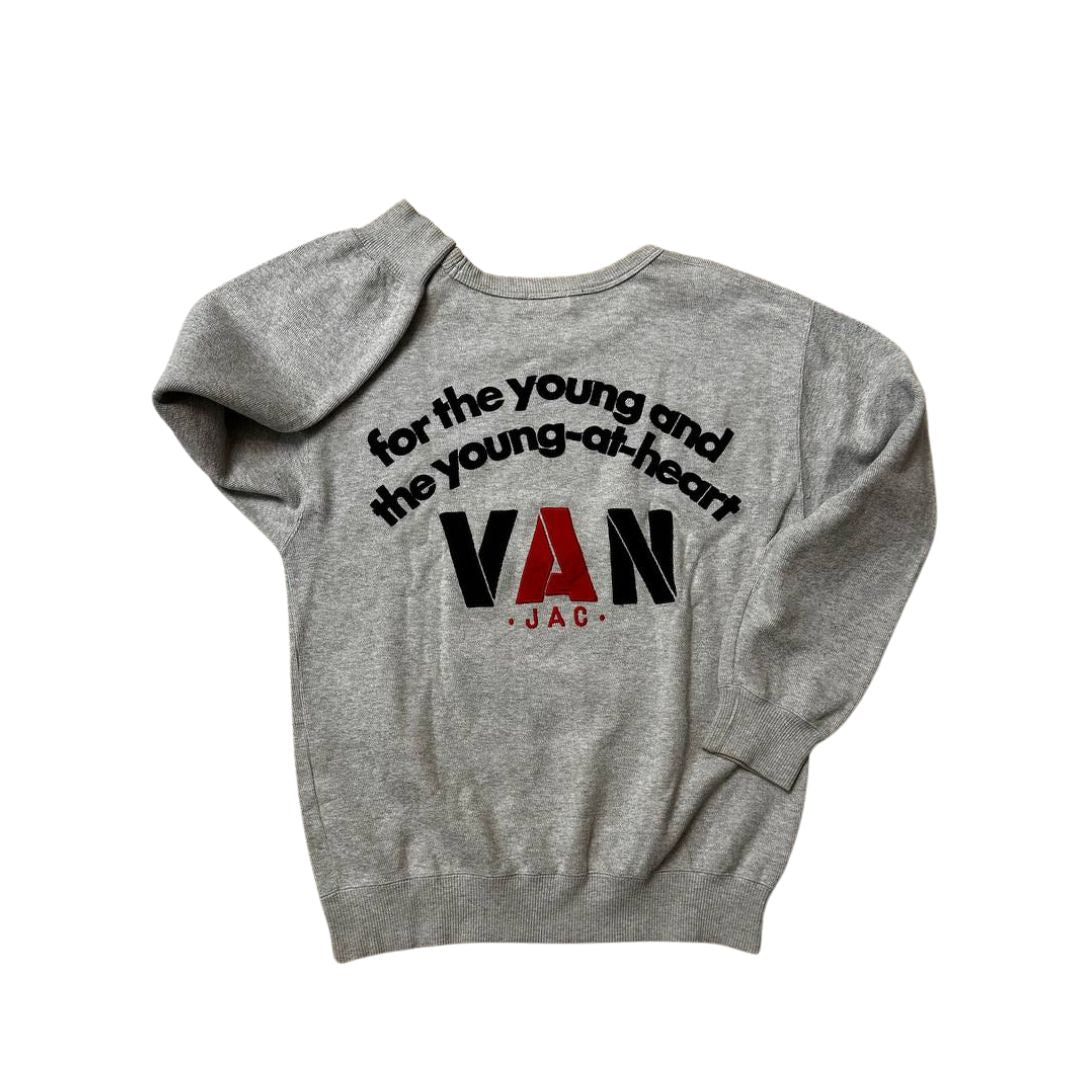 Gray Van Jac Sweater