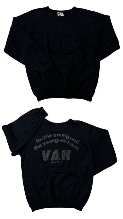 Black-Black Van Jac Sweatshirt